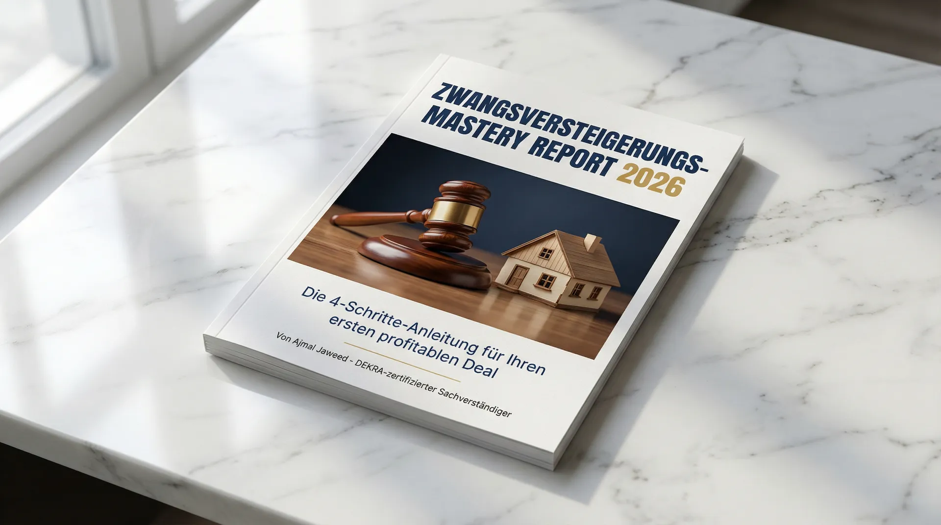 Zwangsversteigerungs-Mastery Report 2026 - Kostenlose Broschüre